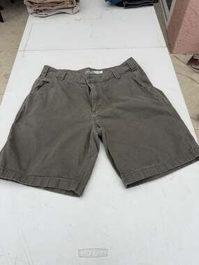 Carhartt Shorts Mens Size 42 Moss Relaxed Canvas Cargo Carpenter Workwear Cotton